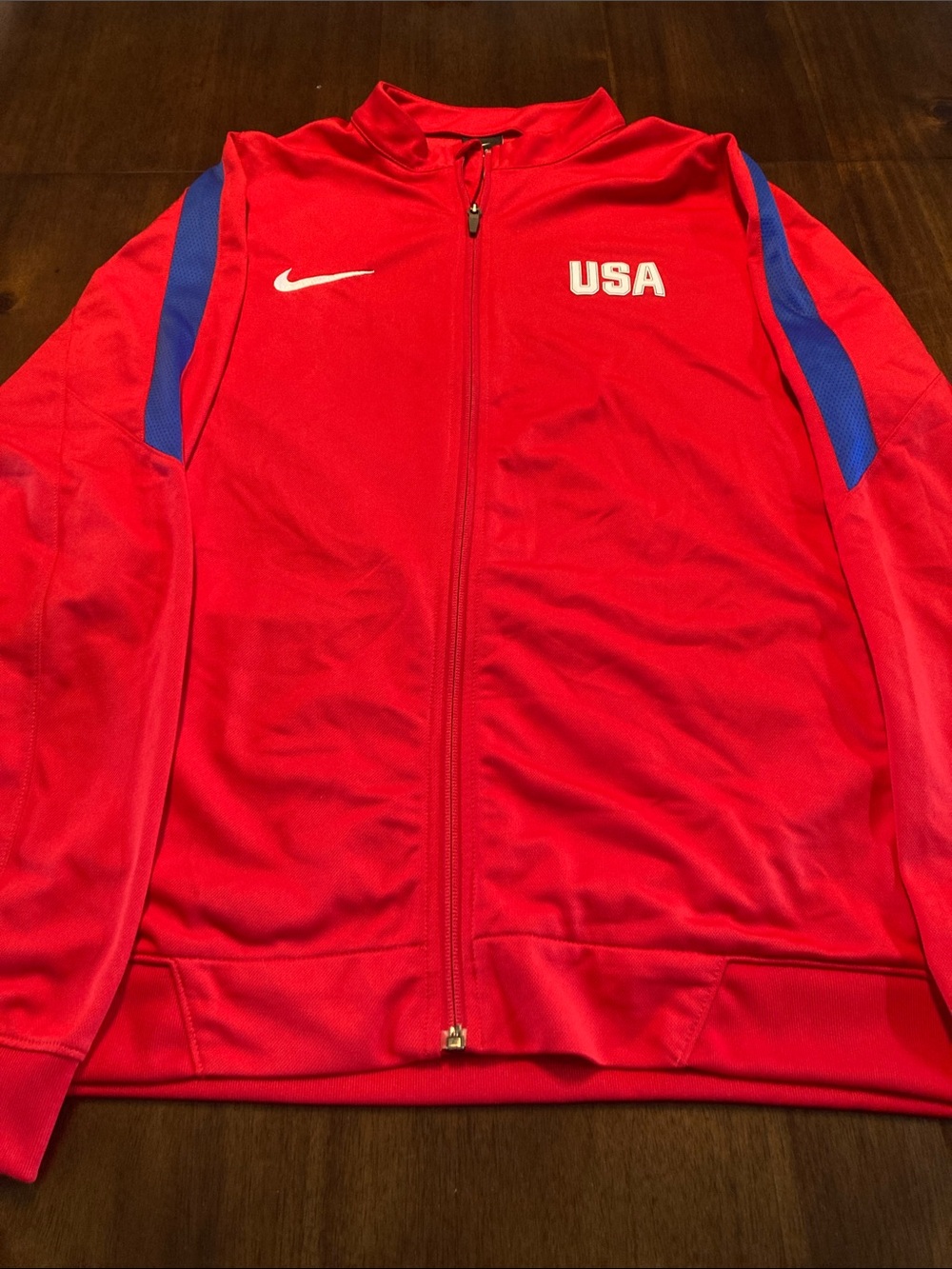 Nike USA Red Track Jacket soccer baseball football